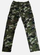 Cat  Jack Green Camouflage Jogger Pants