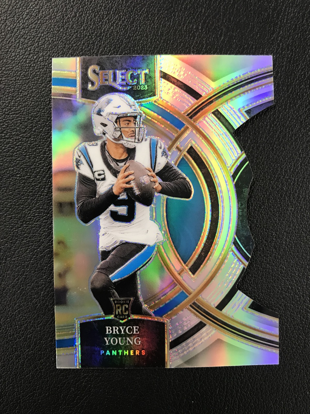 2023 Panini Select #167 Bryce Young Silver Prizms Die Cuts Carolina Panthers