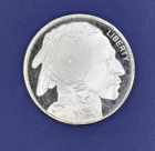 1 oz Silver  Buffalo Round 999 1 Troy Ounce Fine Silver