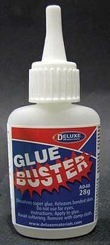 GLUE BUSTER 28g cyano debonder/dissolver superglue AD48 Deluxe Materials - Image 8