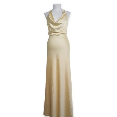 Nelly, Maxikleid, Größe: 34, Gelb, Elasthan/Recyceltes Polyester, Einfarbig #fWE