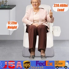 Bedside Commode Chair Portable Toilet Suit For Elderly Pregnant Women Disabled