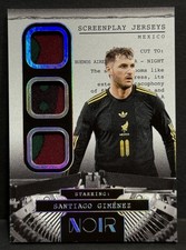 2025-26 Noir Road To World Cup Mexico Santiago Gimenez Screenplay Patch /70