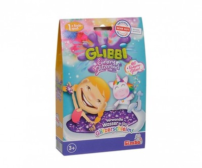 Simba - Glibbi Einhorn Glitzerbad - NEU + OVP - Lila Glitzer-Schleim - Badewanne
