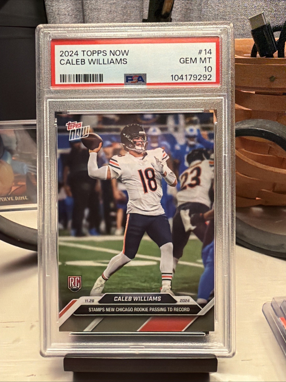 2024 Topps Now - Caleb Williams #14 /3662 (RC)