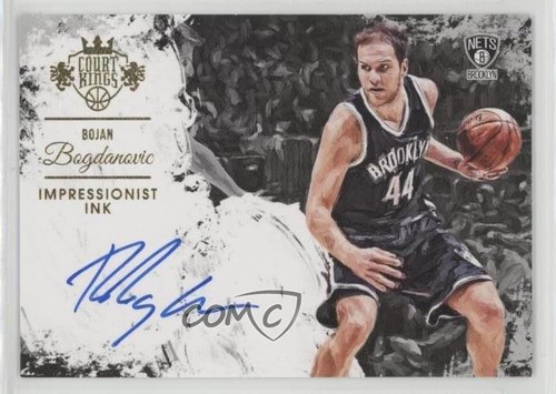 2015-16 Panini Court Kings Impressionist Ink /199 Bojan Bogdanovic #II ...