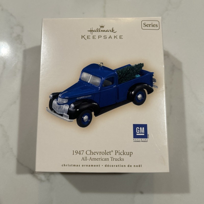2007 Hallmark Keepsake All American Truck Series #13-1947 CHEVROLET Pickup