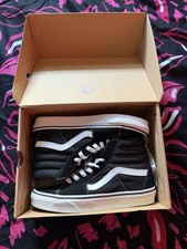 VANS Sk8-Hi Black/White High Top Lace-Up Men  s Sneakers VN000D5IB8C 2019