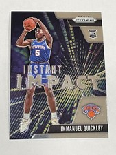 2020-21 Prizm Basketball Instant Impact - Immanuel Quickley RC - New York Knicks