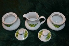 Konvolut♥ Mitterteich♥Bavaria Porzellan♥ 1x Milchkännchen 2 x Zuckerdosen♥
