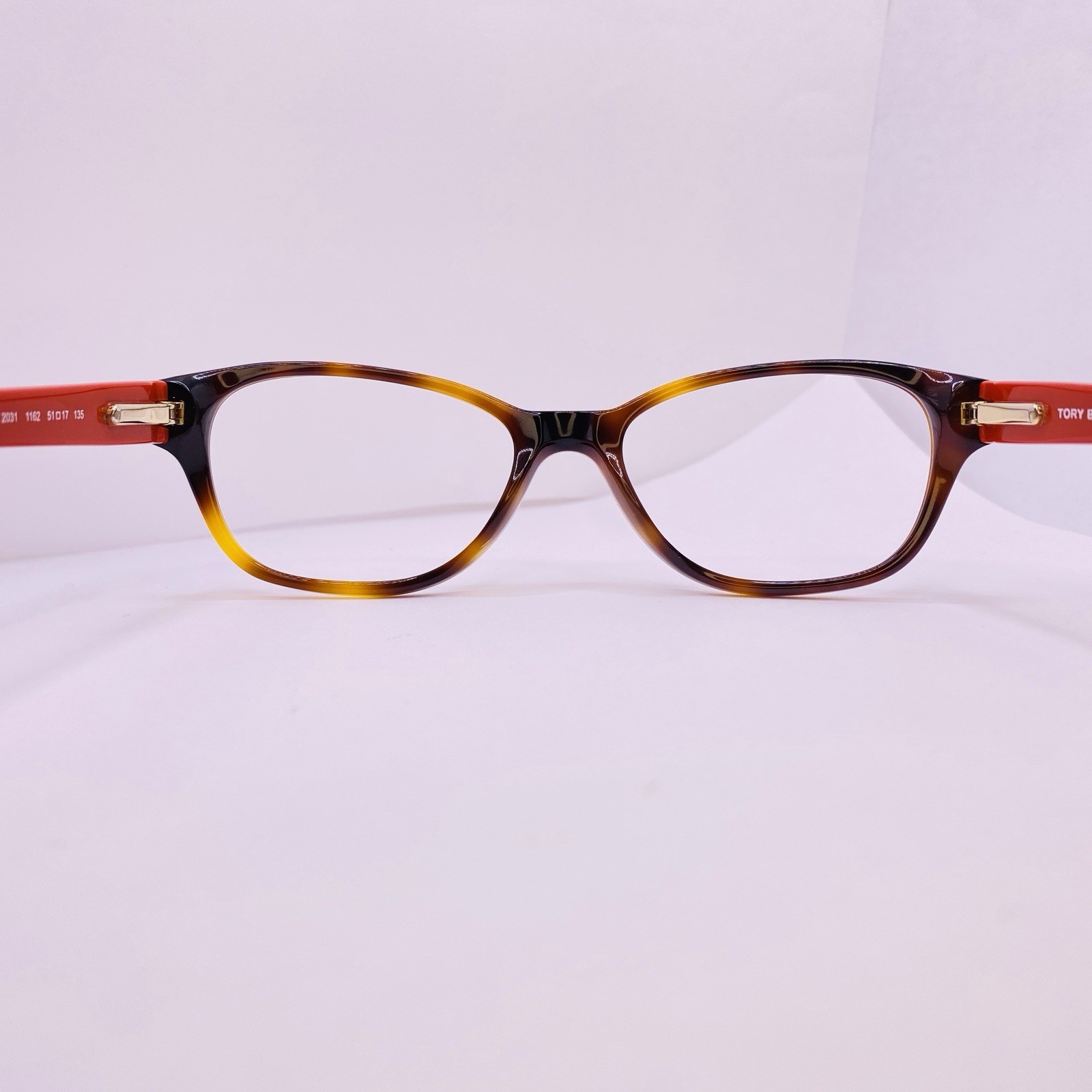 Tory Burch Eyeglasses TY 2031 1162 51 [] 17 135 MM Orange Tortoise Brown thumbnail 8