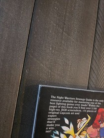 Night Warriors Strategy Guide Gamefan Books Sega Saturn