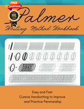 Palmer Writing Method Workbook: Easy and Fast Cursive Handwriting to Improve...