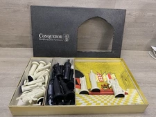 No. 1483 Pacific Game Co. Conqueror Sculptured Chess Game By Ganine