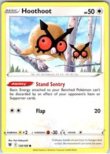 Hoothoot 120/189 Common Regular Card SWSH10: Astral Radiance Pokemon TCG LP