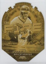 2022 Topps Fire En Fuego Gold Minted Bryce Harper #EF-3 0wz