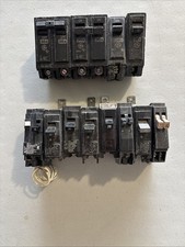 Circuit Breakers GE Mixed Lot 12ea 