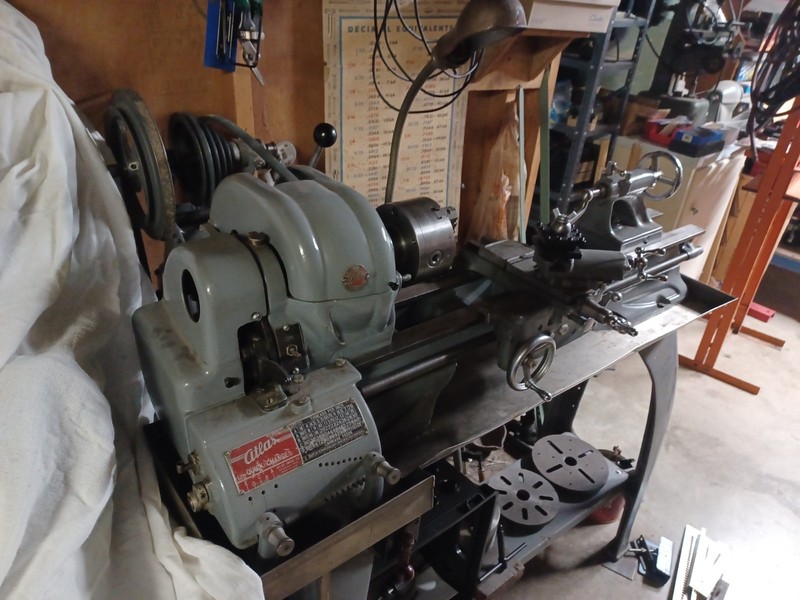 Atlas 10 Metal Lathe w/ Quick Change on Factory Legs W/ Tooling - NO Shipping