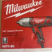 Milwaukee 9070-20 120v 7 Amp 12 Corded Impact Wrenchbrand Newfree Shipping