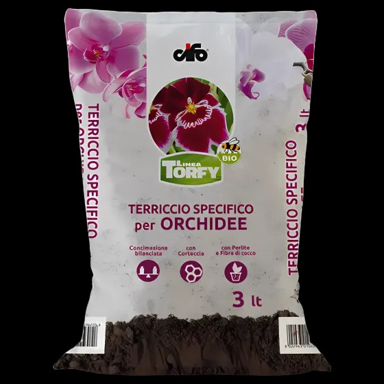 GebEarth® - Terriccio per Orchidee, Substrato per Orchidee da 3 litri[ Terriccio Professionale GebEarth® - Terriccio per Orchidee, Substrato per Orchidee da 3 litri[ Terriccio Professionale