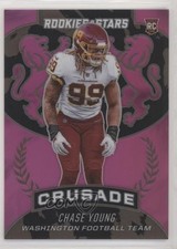 2020 Panini Rookies & Stars Crusade Pink 18/50 Chase Young #CR-28 1u6