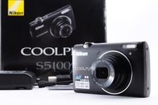 Nikon Coolpix S5100 Black Excellent+5 Compact Digital Camera Z0661