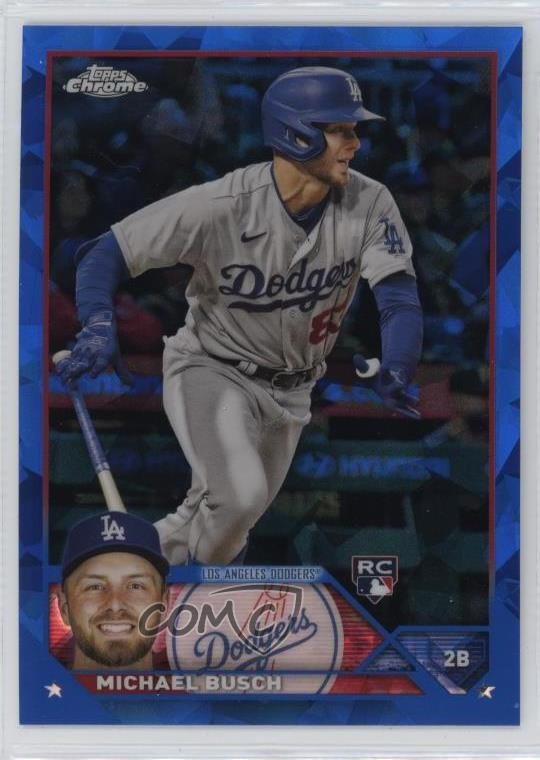 2023 Topps Chrome Update Sapphire Edition Michael Busch #USCS256 1b8