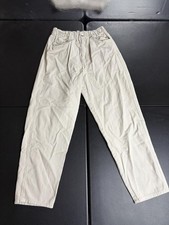 H M Pants Kids 6 Beige Twill Pull On Elastic Waist Casual School Play Spring