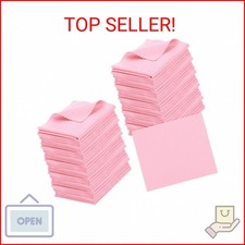 PATIKIL Eyeglass Microfiber Cleaning Cloth 7"x6", 50 Pack Glasses Cleaning Cloth