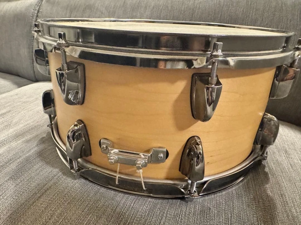 YAMAHA MSD-1365SJ Steve Jordan Maple Snare Drum 13"x6.5" Made in Japan - Image 4 of 4