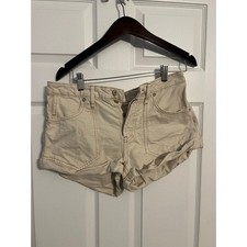 Free People We The Free Shorts   Size 28   Cream Khaki