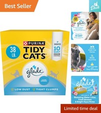 38 lb. Purina Tidy Cats Clumping Litter, Glade Clear Springs Multi Cat Formula