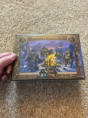 CMON A Song of Ice & Fire Free Folk Heroes 3 Box New in Shrink Wrap