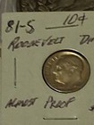 1981 S Roosevelt Dime Gem Clad PROOF US Mint Coin Beautiful! Uncirculated  — photo 4