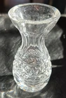 Vintage 4" Tall Miniature Signed Waterford Ireland Crystal Posy Violet Bud Vase
