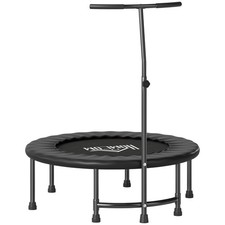 40in Fitness Trampoline with Adjustable Handle – Home Cardio Rebounder