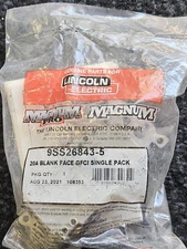  Lincoln Electric 9SS26843-5 20A Blank Face GFCI Single Pack