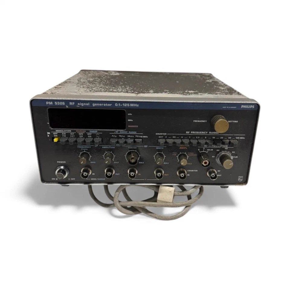 Philips PM 5326 – RF Signal Generator (0.1–125 MHz) - Image 2 of 4