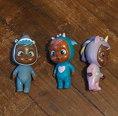 Cry Babies Magic Tears 5''  Friends Lot of 3 Bathtub Water Toys Excellent
