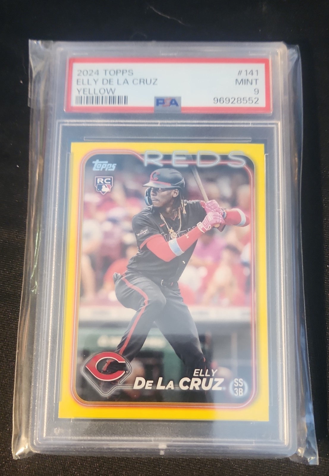 2024 Topps Series 1 - Elly De La Cruz #141 Yellow (RC)