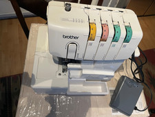 Brother 1034D Serger White 3/4 Lay In Thread Sewing Machine / Overlocker