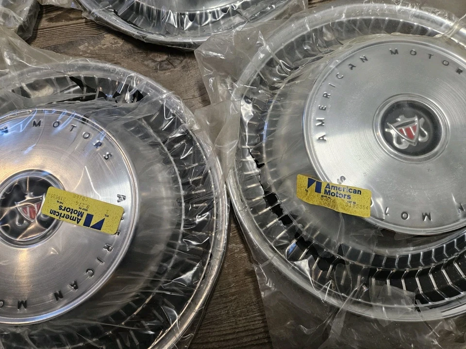 Tapacubos de rueda AMC Ambassador 1970 14" OEM NOS Foto 3 de 4