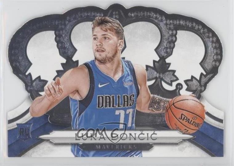 2018-19 Panini Crown Royale Luka Doncic #63 10fs