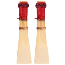 2Pcs Bassoon Reeds Medium with Storage for Case/Tube Instrument Bassoon Accessor