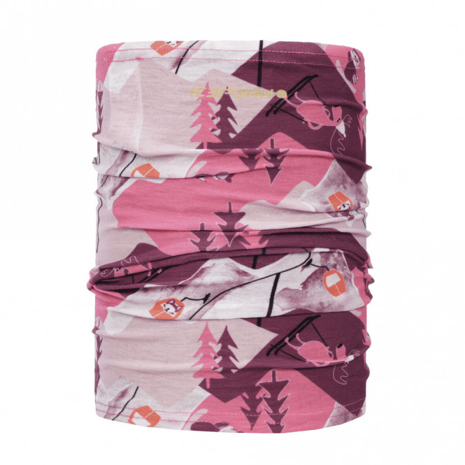 Icepeak Junior Huntley Multifunctional Scarf: Pink