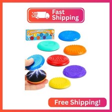OZULER Magnetic Fidget Slider Coin Set 6 Pack, Quiet Stress Relief Toys, Sensory
