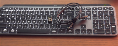 Logitech MX Keys For Business Wireless Keyboard w/ Dongle