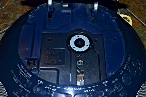 MINT SONY PSYC Dream Machine ICF-CD831 CD CDR Alarm Clock Radio DARK BLUE Tested - Picture 4 of 10