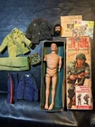 Nice Lot Vintage GI Joe 12”  Action 1964 Soldier & Accessories And Original Box!