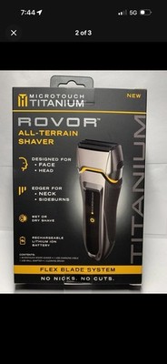 Microtouch Titanium Rover All-Terrain Shaver - Flex Blade System BRAND NEW!